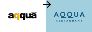Rebranding logo Aqqua